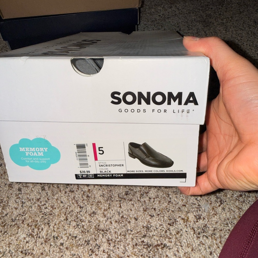 Sonoma Men's Slip-On Loafer - Black